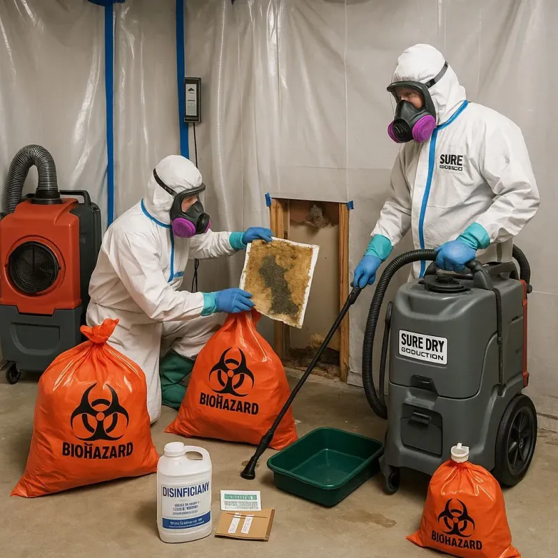 Contaminated Water Handling Protocols process in Chatom, AL